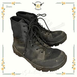 Viktos Johnny Combat Mens Black Vented Boots Mens Size 8.5 US SuperFeet